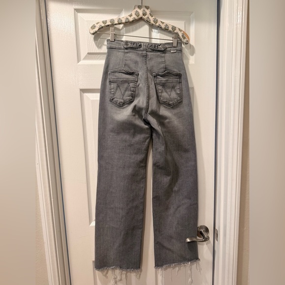MOTHER Charcoal Flare sailor pant Jeans - Picture 3 of 7
